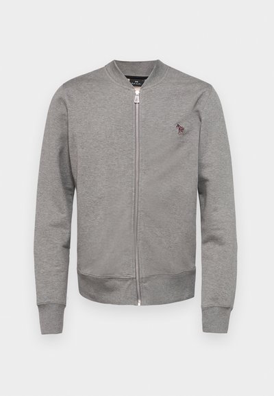 PS Paul Smith REGULAR FIT ZEBRA - Sweat zippé - grey