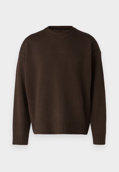 rag & bone CLARKSON CREW - Strickpullover - slatebrown