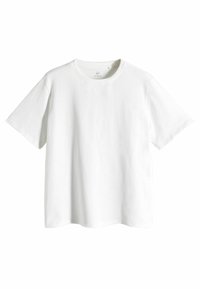 4 PACK SHORT SLEEVE  - REGULAR FIT - Basic T-shirt - black dark red warm stone cream