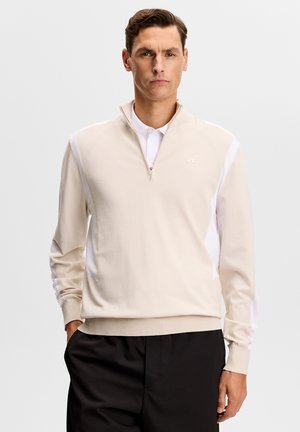 KENDRICK ZIP - Maglione - grey