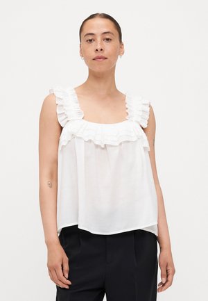 VMCLARA FRILL  - Topper - snow white