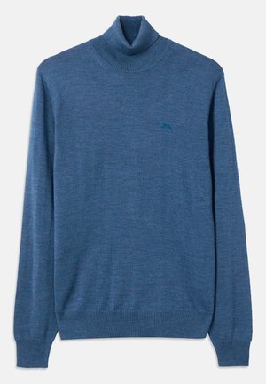 KADEN TURTLE NECK - Jumper - indigo melange