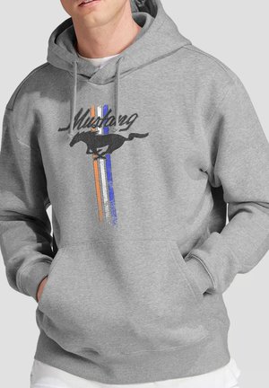 Ford, Kapuzenpullover - mottled light grey