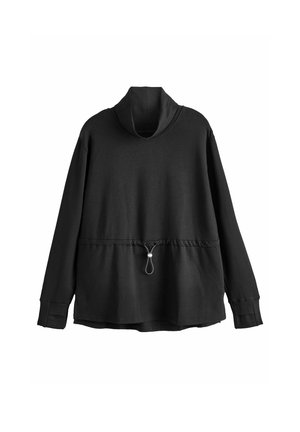 COWL NECK - Sweatshirt - black