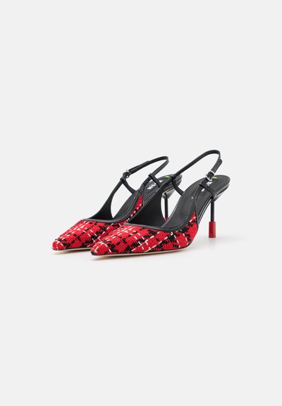 MSGM SLING BACK - Zapatos altos - red