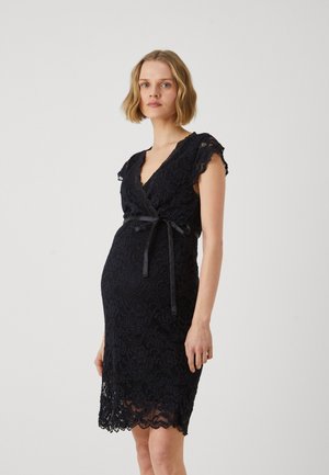 MLMIVANE TESS CAP DRESS - Juhlamekko - black