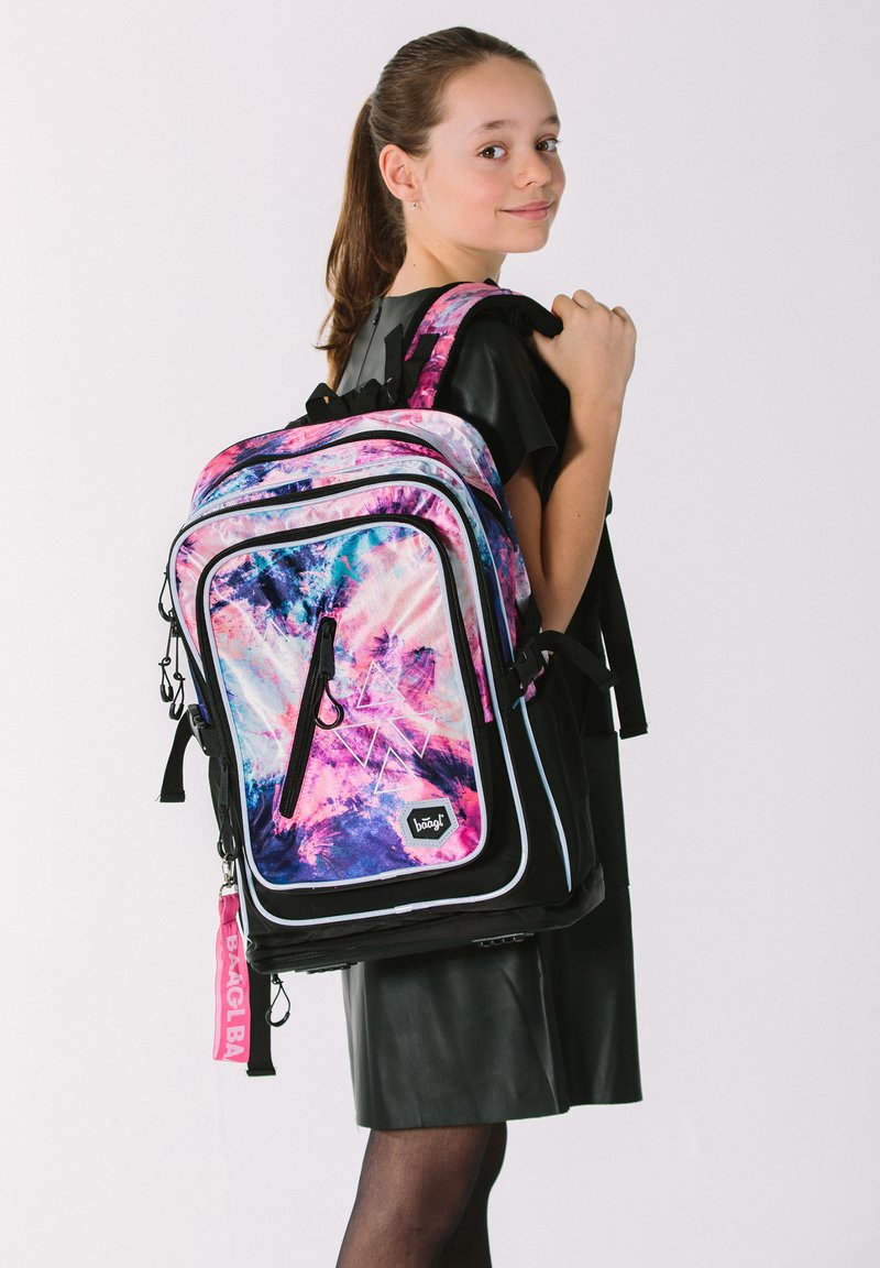 Baagl Školní taška - rosa