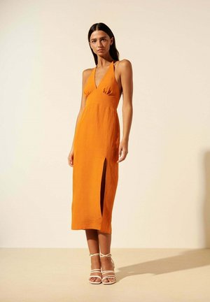 SOFIA - Robe de jour - orange safran