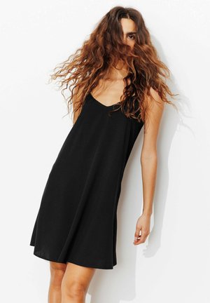 COURTE ÉVASÉE - Robe de jour - noir