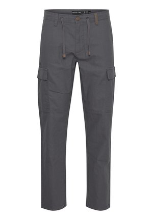 INDICODE JEANS IDMOSAT LINEN MIX - Pantalon cargo - iron
