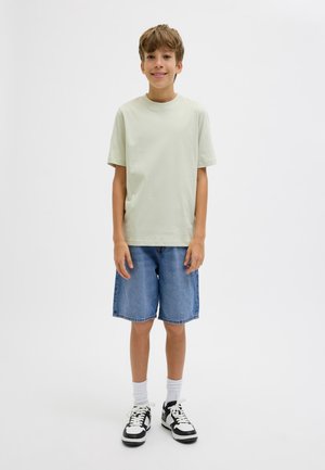 Jack & Jones Junior, JWHTONY ORIGINAL  - Farmer rövidnadrágok - blue denim