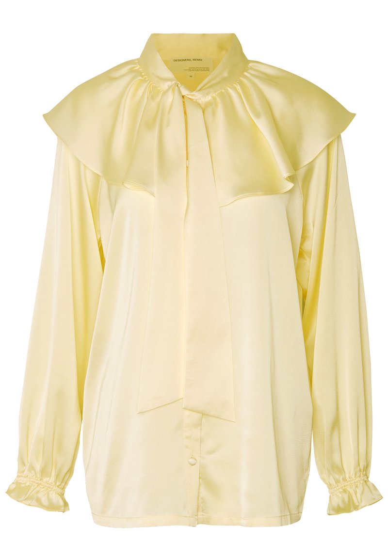 DESIGNERS REMIX Overhemdblouse crème