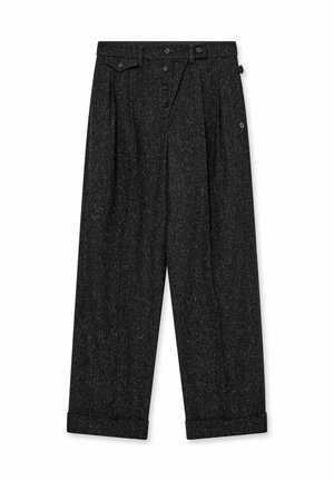 KNOW LANA - Trousers - dark grey melange
