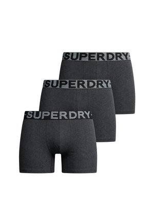 3ER PACK - LOGOBUND  - Boxer briefs - schwarz grau