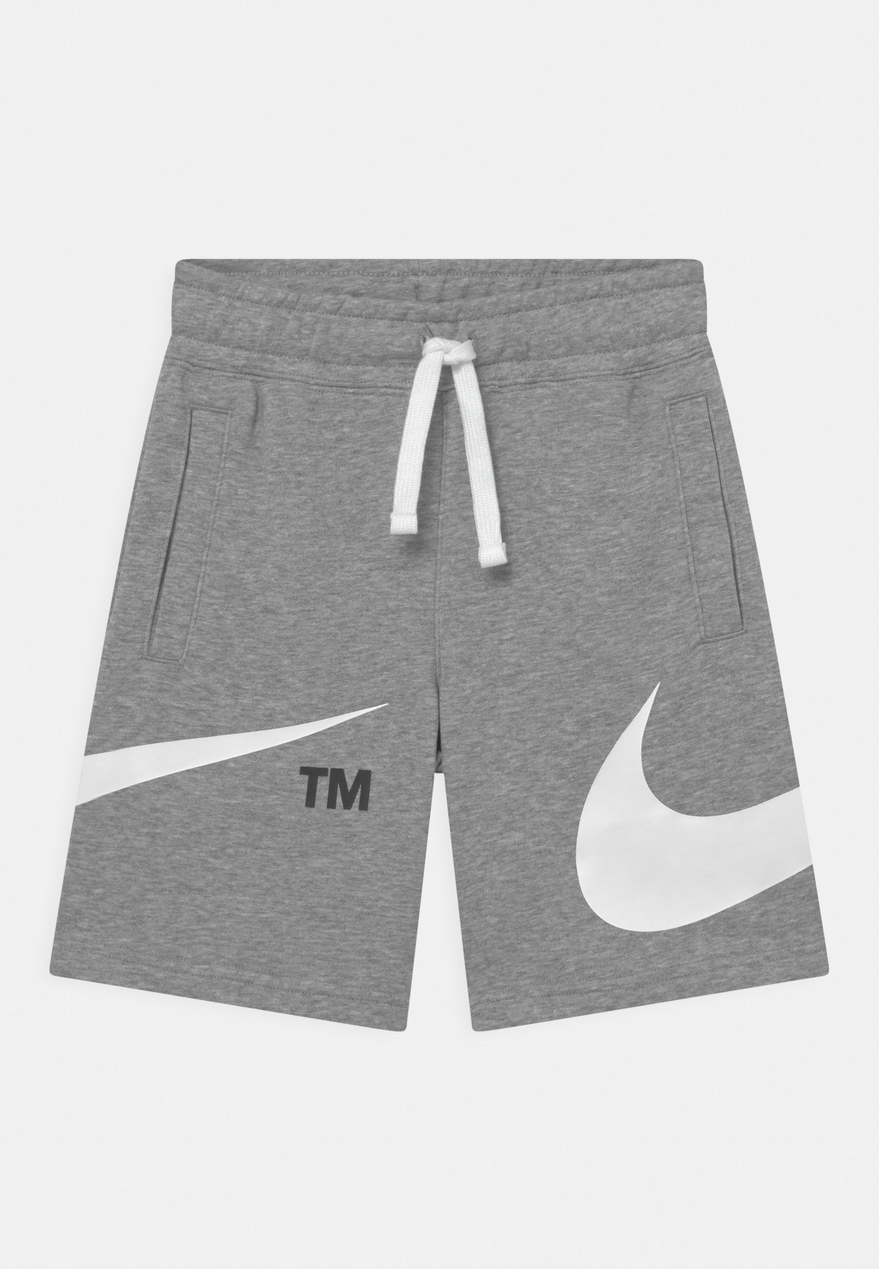 Nike Sportswear Shorts - dark grey heather/white/grigio - Zalando.it