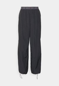 BAGGY TAPING TRACKPANT - Kalhoty - black