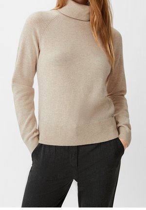Trui - mottled beige