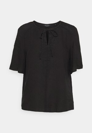 BLOUSE SHORT SLEEVE TUBE-TAPE - T-shirt imprimé - dark atlantic