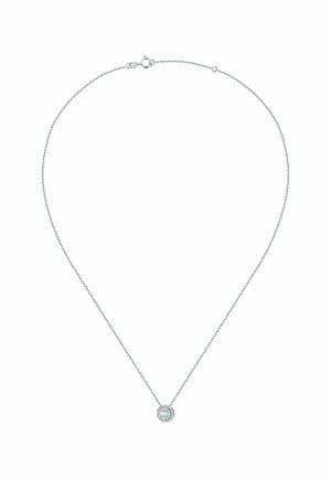 Halskette - weißgoldfarben
