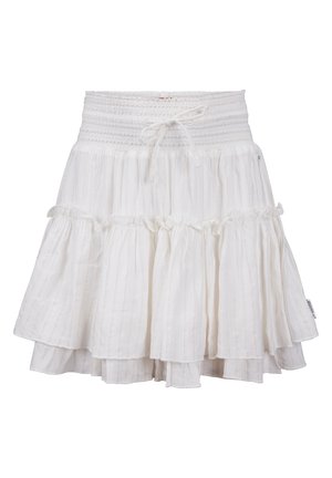 OLLIE - A-lijn rok - optical white