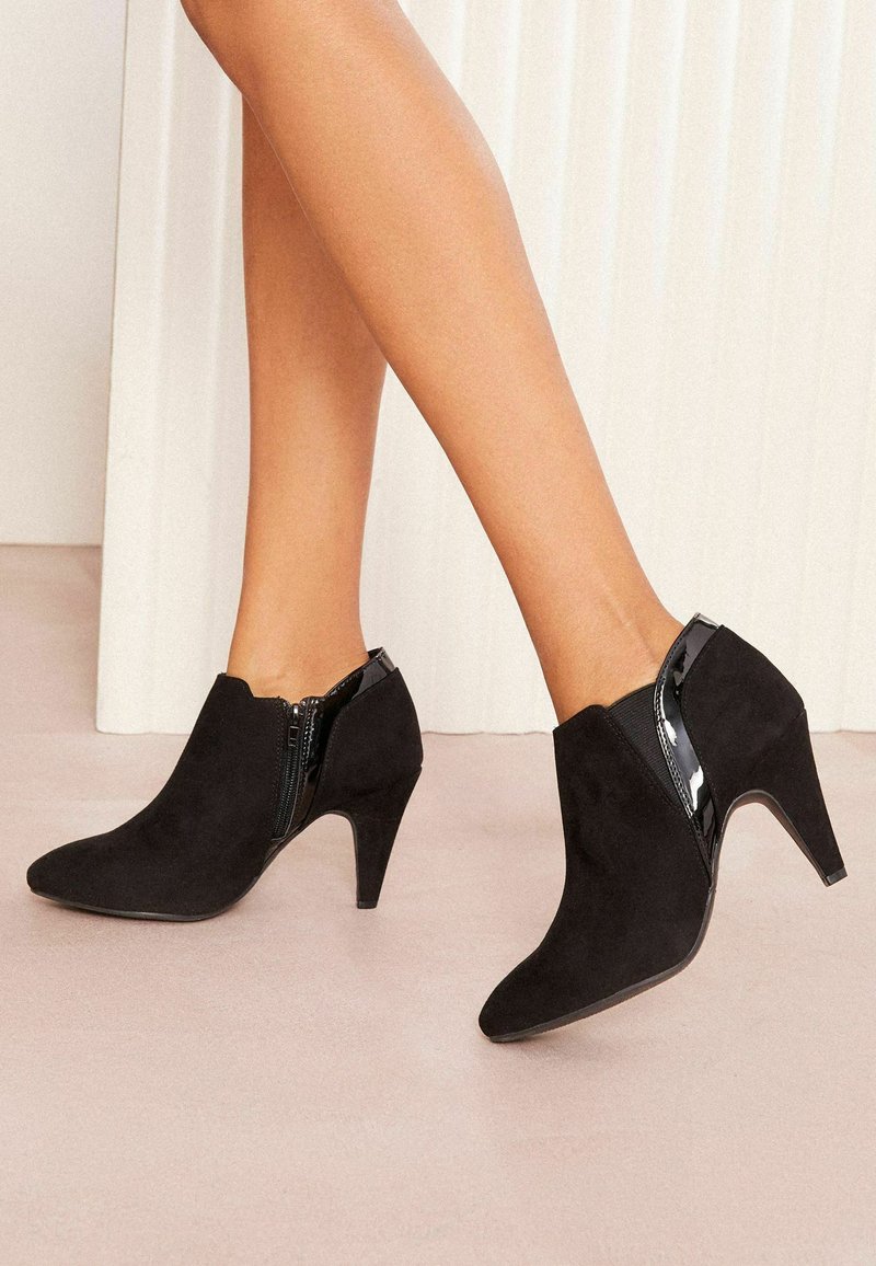 The Drop Ibita Bottines Pour Femme à Talons Hauts Avec Fermeture Éclair Sur Le Côté
