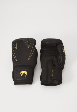 SERPENTI BOXING GLOVES - Nyrkkeilyhanskat - black/silver-coloured/gold-coloured