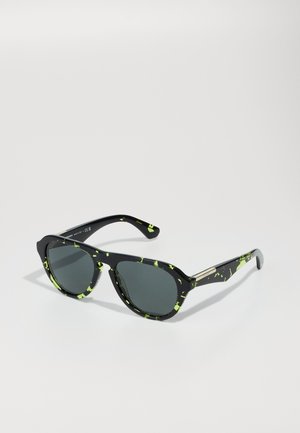 Burberry UNISEX - Sunglasses - green havana