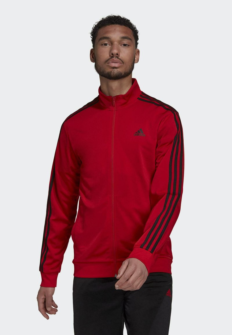adidas Sportswear ESSENTIALS WARM-UP REGULAR 3-STRIPES - Kurtka sportowa
