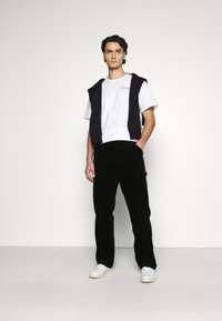 Carhartt WIP SINGLE KNEE PANT - Pantaloni - black rinsed