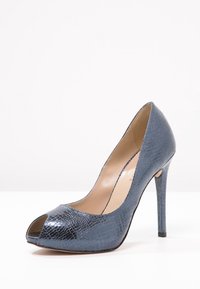 MAI PIÙ SENZA Lodičky s otevřenou špičkou - metallic blue