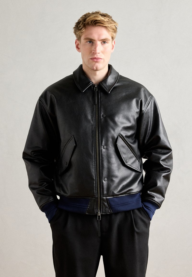 Scotch & Soda PUFFER - Jakna iz umetnega usnja - meteorite