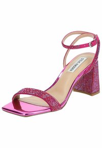 Steve Madden LUXE-R - Sandály na vysokém podpatku - pink iridescent pir