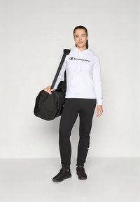 Champion BASICS HOODIE LARGE LOGO  - Hoodie - white