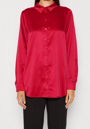 Overhemdblouse - red