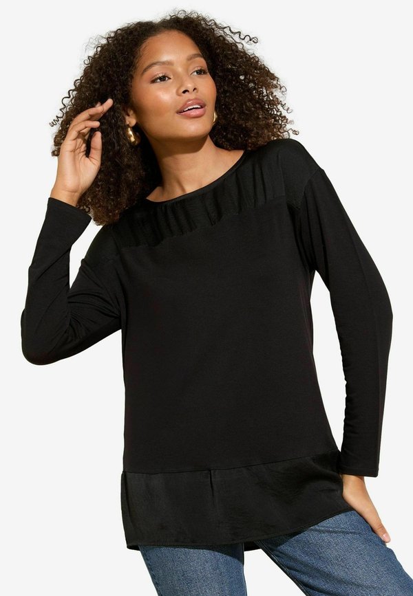 REGULAR FIT - OFF THE SHOULDER DRAPE  - Bluse