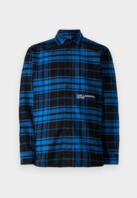Karl Lagerfeld Jeans KLJ REGULAR CHECK SHIRT - Košeľa - klj blue/black