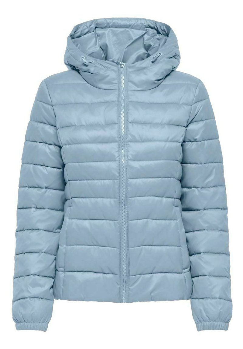 ONLY ONLTAHOE HOOD JACKET - Light jacket - blue fog