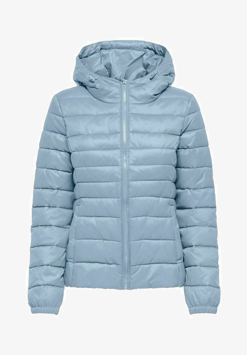 ONLY ONLTAHOE HOOD JACKET - Light jacket - blue fog