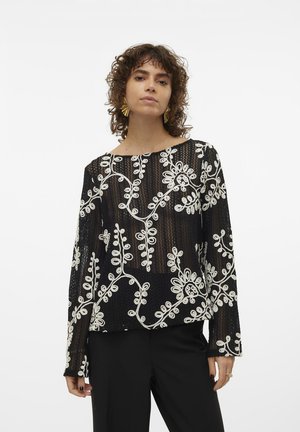 VMCLARA O NECK - Strickpullover - black