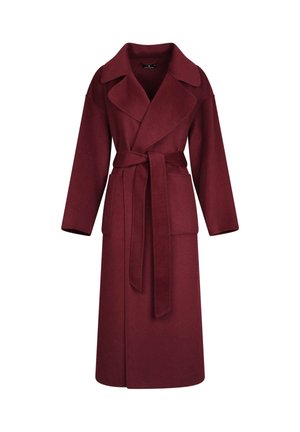 Klassisk kåpe / frakk - burgundy