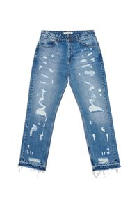 FIRIO DESTROYED STRAIGHT - Straight leg jeans - blue