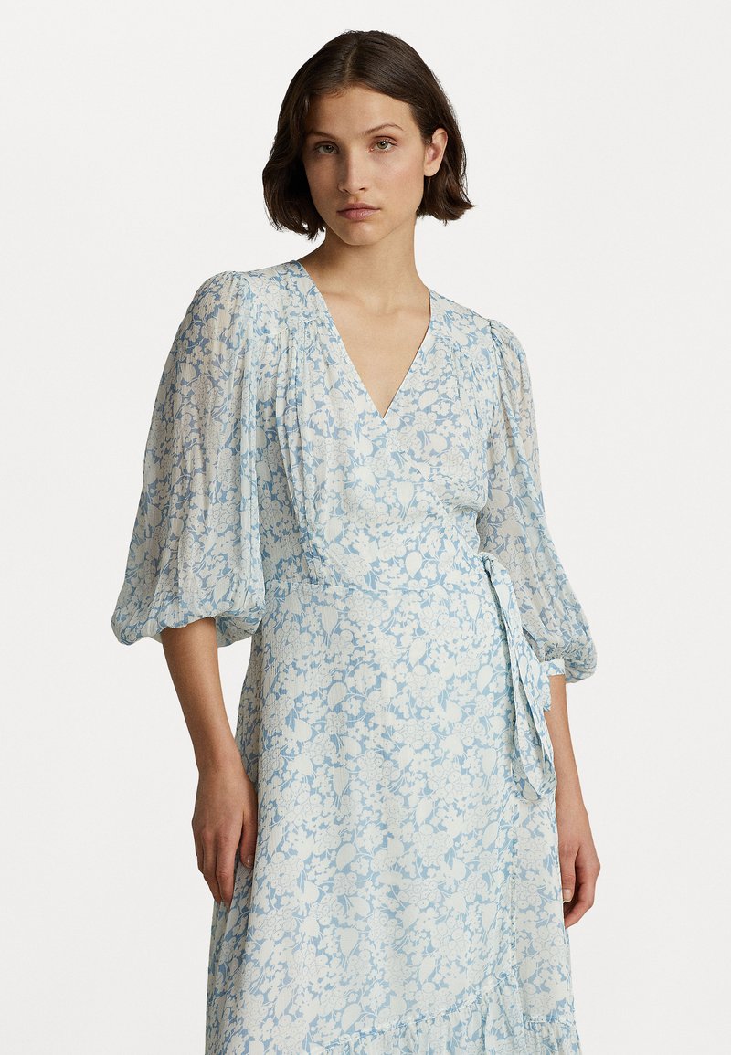 Polo Ralph Lauren LONG SLEEVE DAY DRESS Day dress cloud/light blue