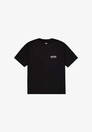 Alpha Industries, IRON ARM DIVISION T-SHIRT - Μπλουζάκι με στάμπα - black
