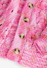 Next BRIGHT SPACEDYE  - Kardigan - pink