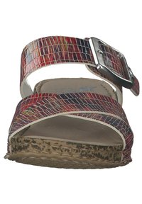 Rieker Riemensandalette - rot multi
