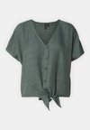 VMMELONY KNOT - Blúz - balsam green