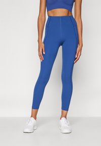 Sweaty Betty POWER TEXTURE ULTRASCULPT HIGH WAISTED GYM LEGGING - Leggings - flux blue