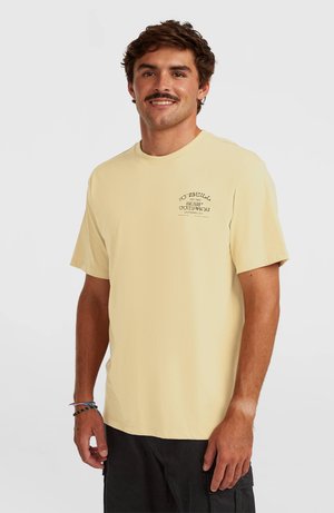 O'Neill, CHEST PRINT - TEES SHORTSLEEVE  - Camiseta básica - cocoa sand