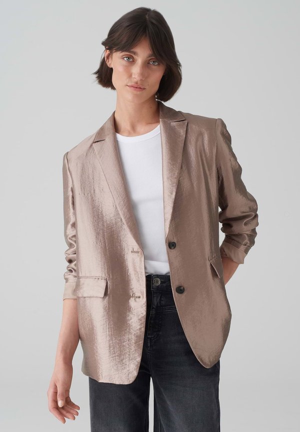 JELUNA - Blazer - warm taupe