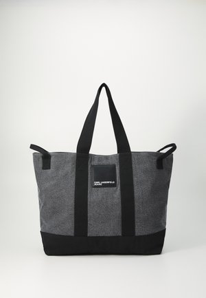 SHOPPER  - Tote bag - washed black